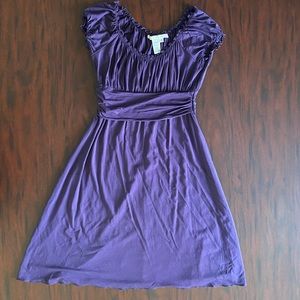 Purple summer dress